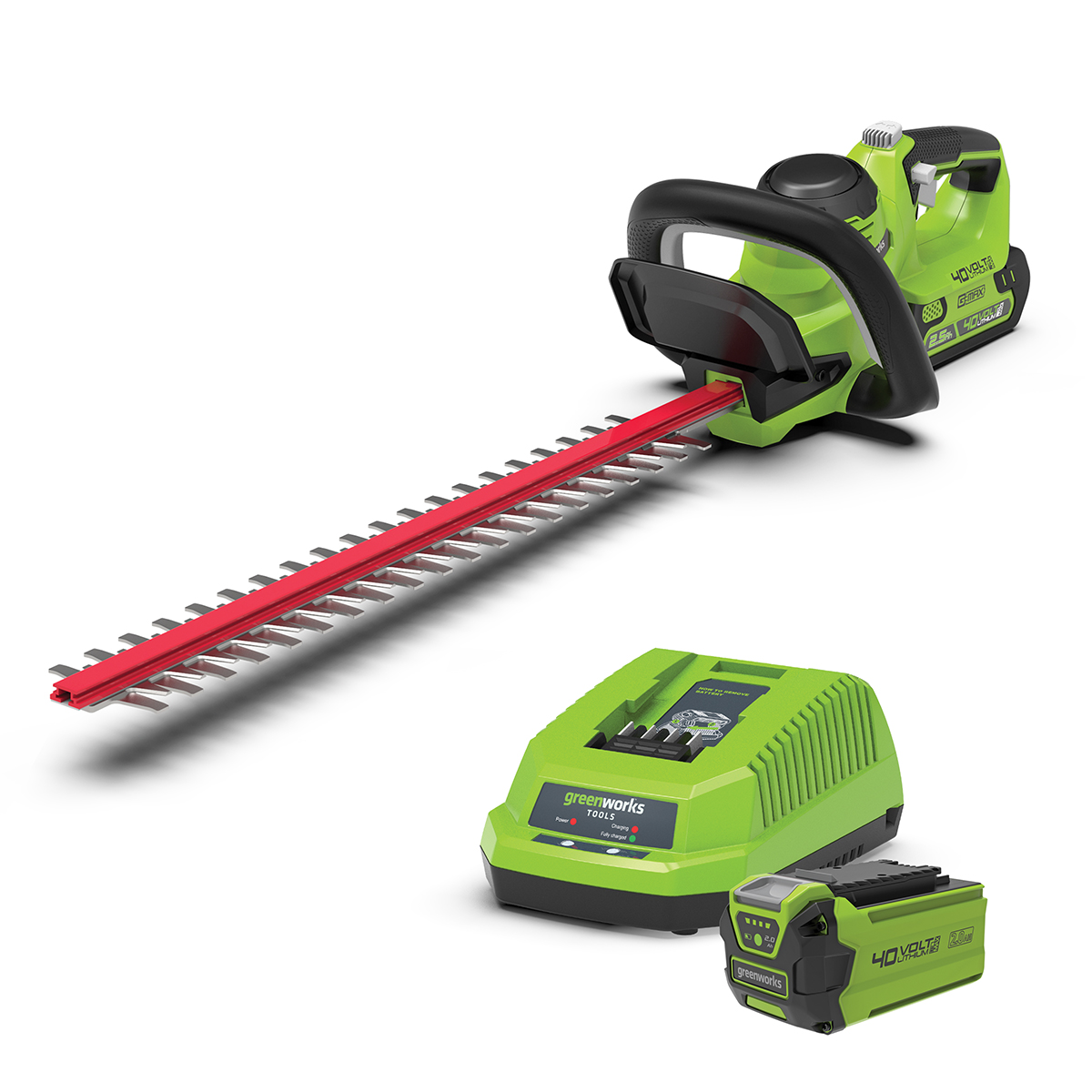 40V 4.0Ah Hedge Trimmer Kit