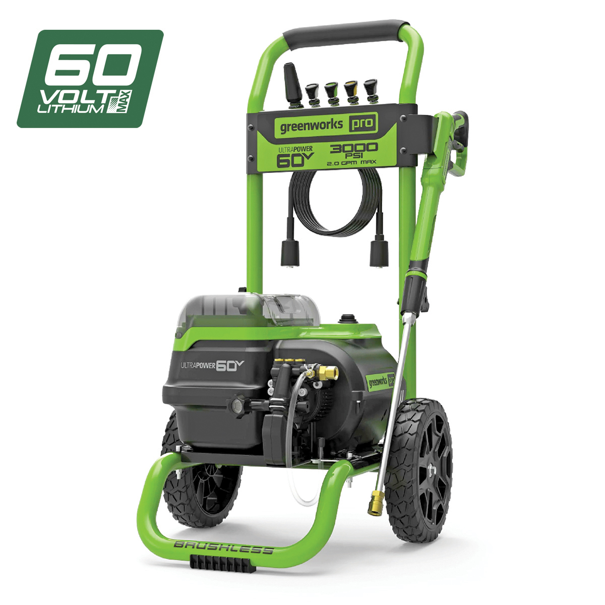 60V Dual Port 3000psi Pressure Washer Skin