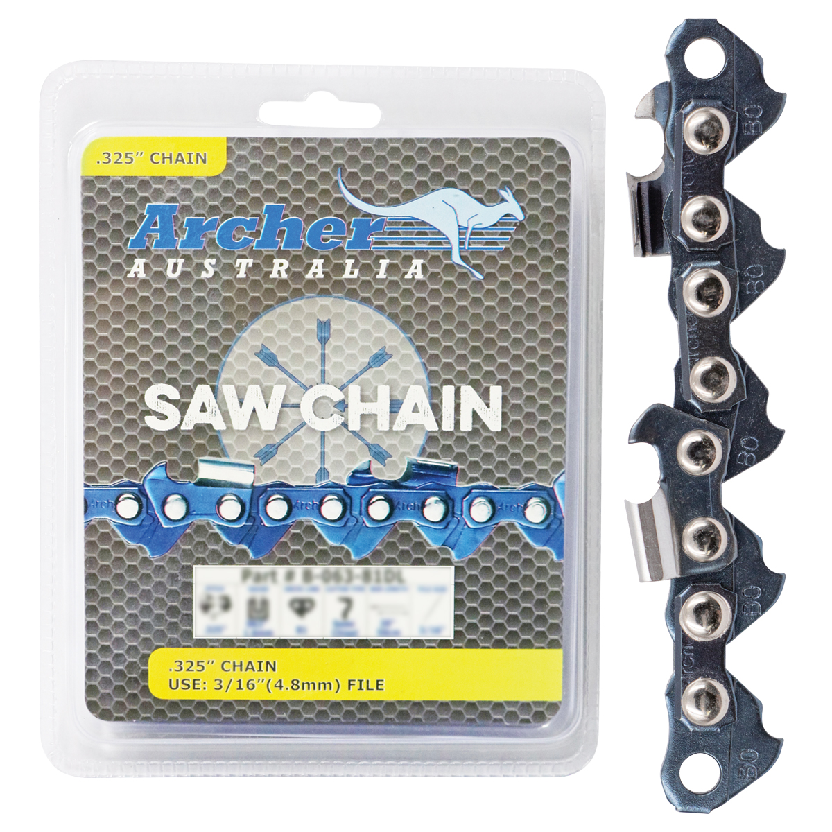 Archer Chain Loop – .325″, .050″, 64DL, Semi Chisel