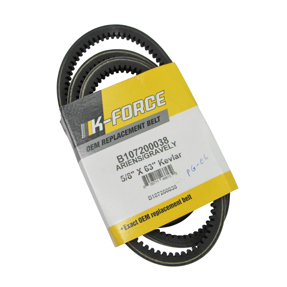 OEM Spec Belt – Ariens/Gravely – 5/8″x 63″ I.D