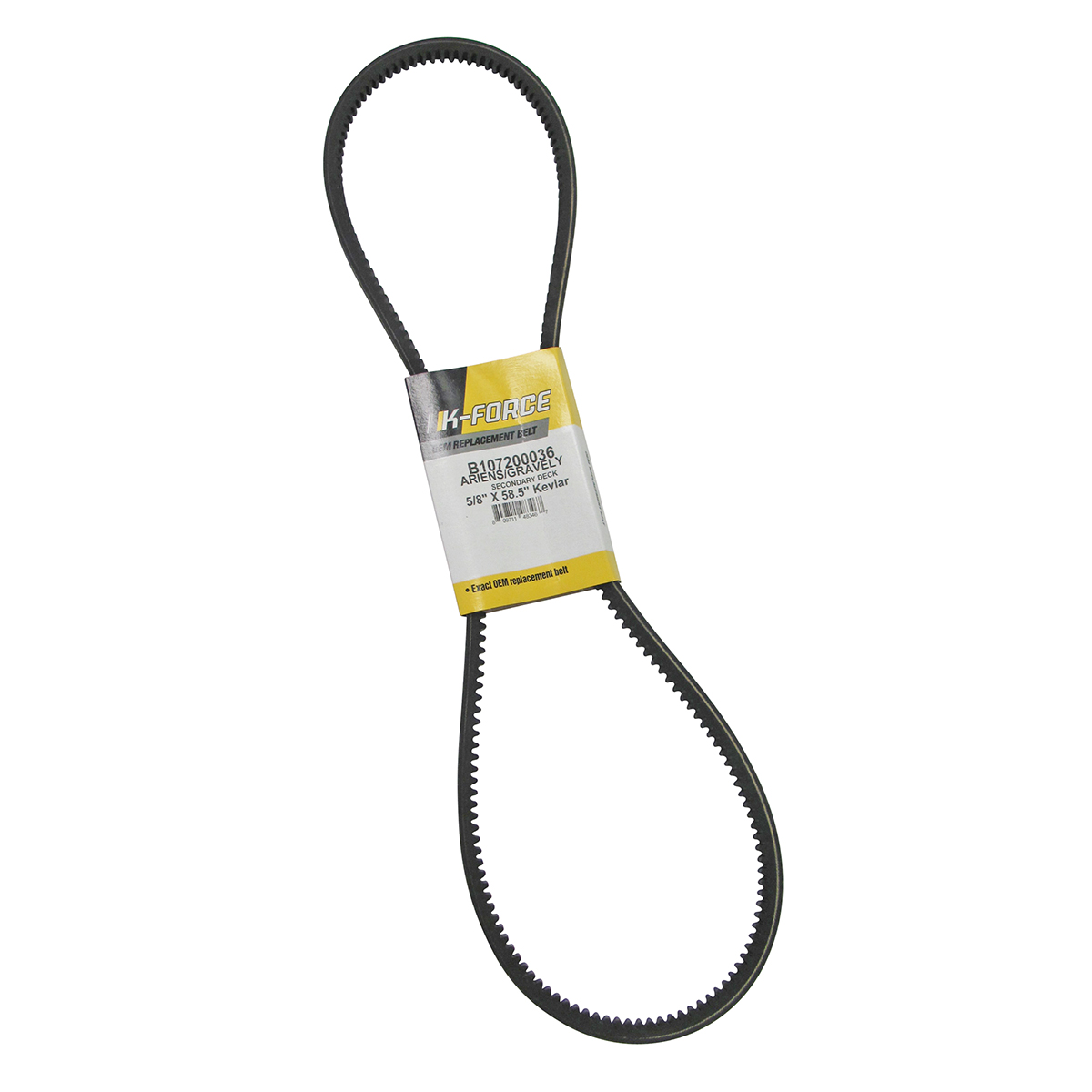 OEM Spec Belt – Ariens/Gravely – 5/8″ x 56.25″ I.D