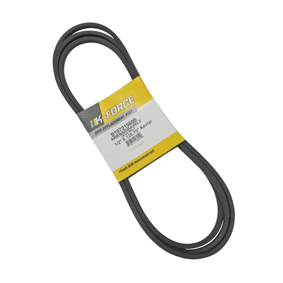 OEM Spec Belt – Ariens/Gravely – 1/2″ W x 127.12″ I.D