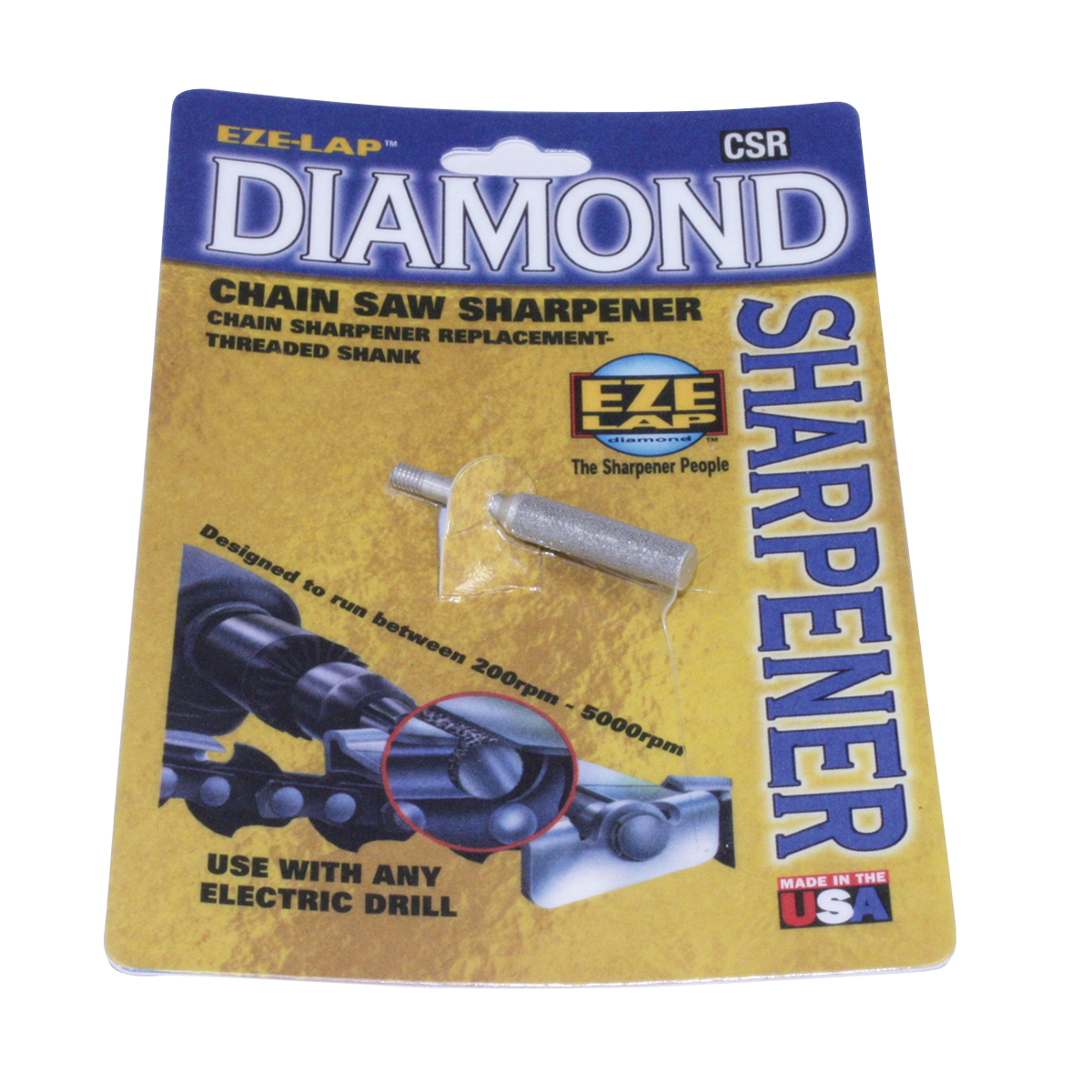 Eze-Lap Diamond Grinding Stone – 5/32″