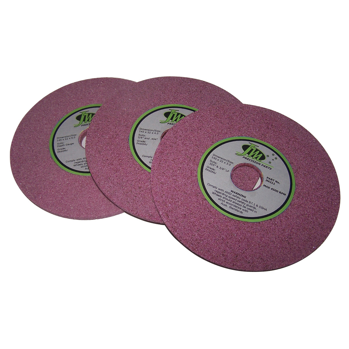 Grinding Wheel – .325″, 3/8″LP, 1/4″ – 145×22.2x3mm