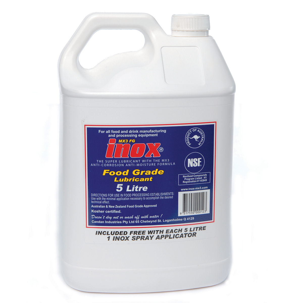 Inox – 5Lt Bottle