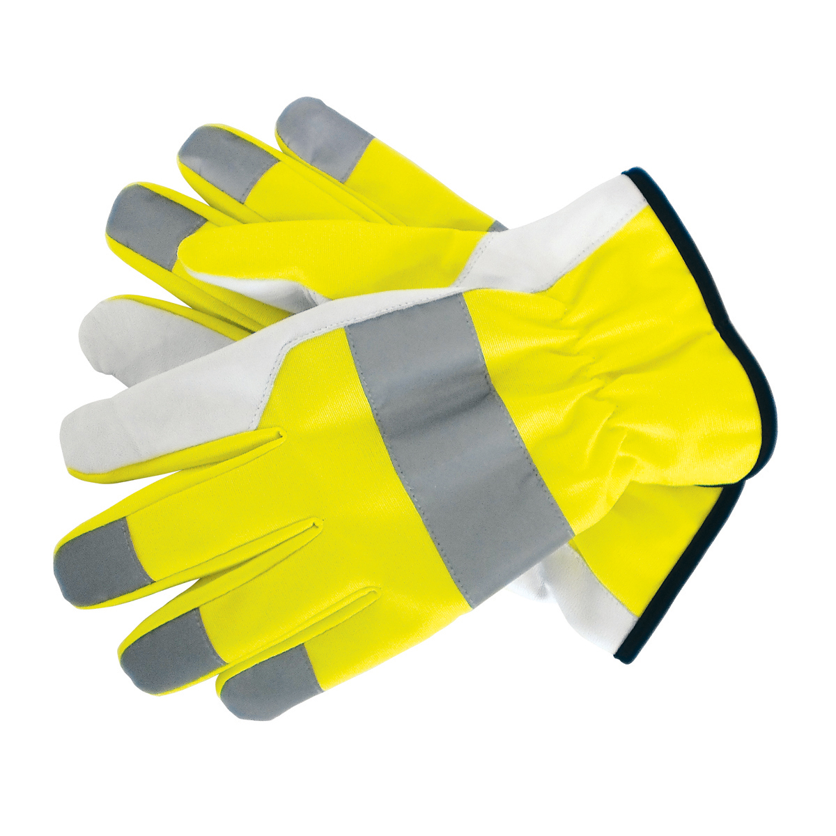 Hi-Vis Goat Skin Work Glove with Inner Lining