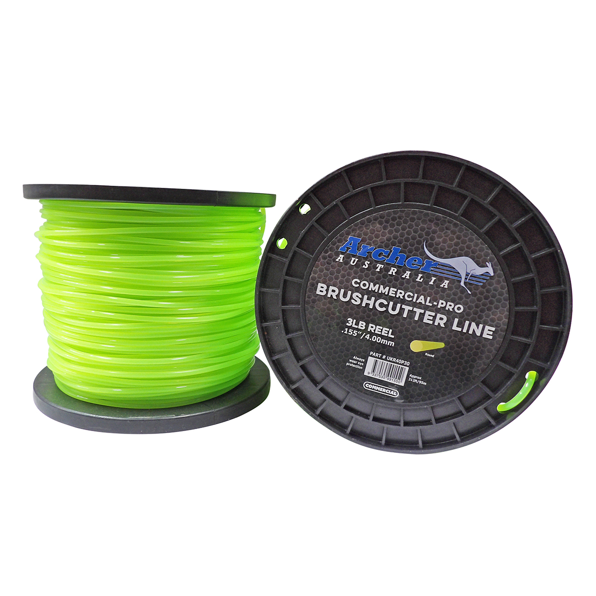 Archer Commercial-Pro Round Nylon Line – 4.00mm/.155″ – 3lb Reel